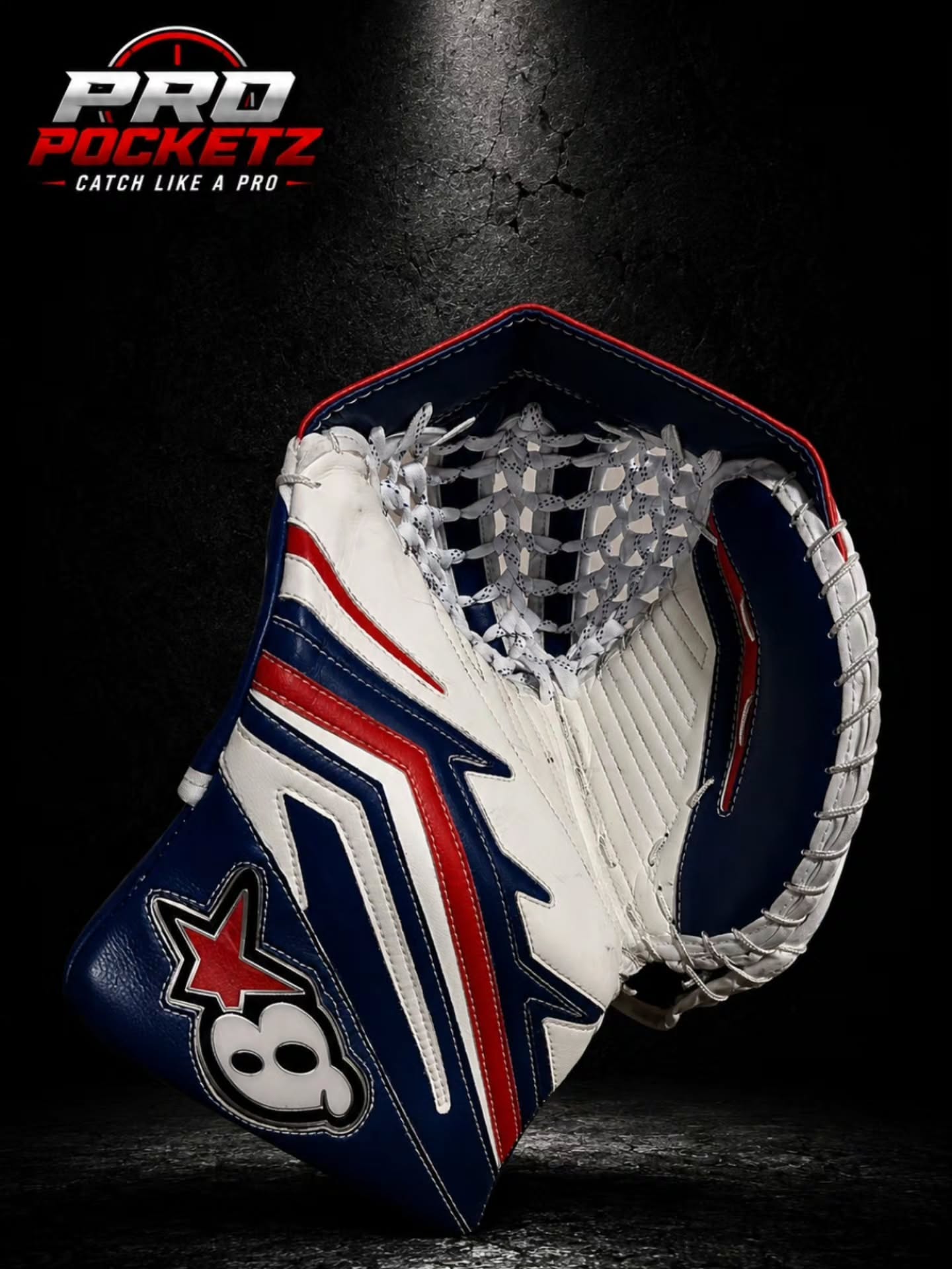 Finished Pro Pocketz Brian's custom goalie glove build 11